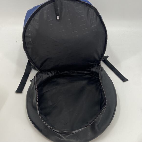 Versace perfume navy and black drawstring bucket backpack main image 8